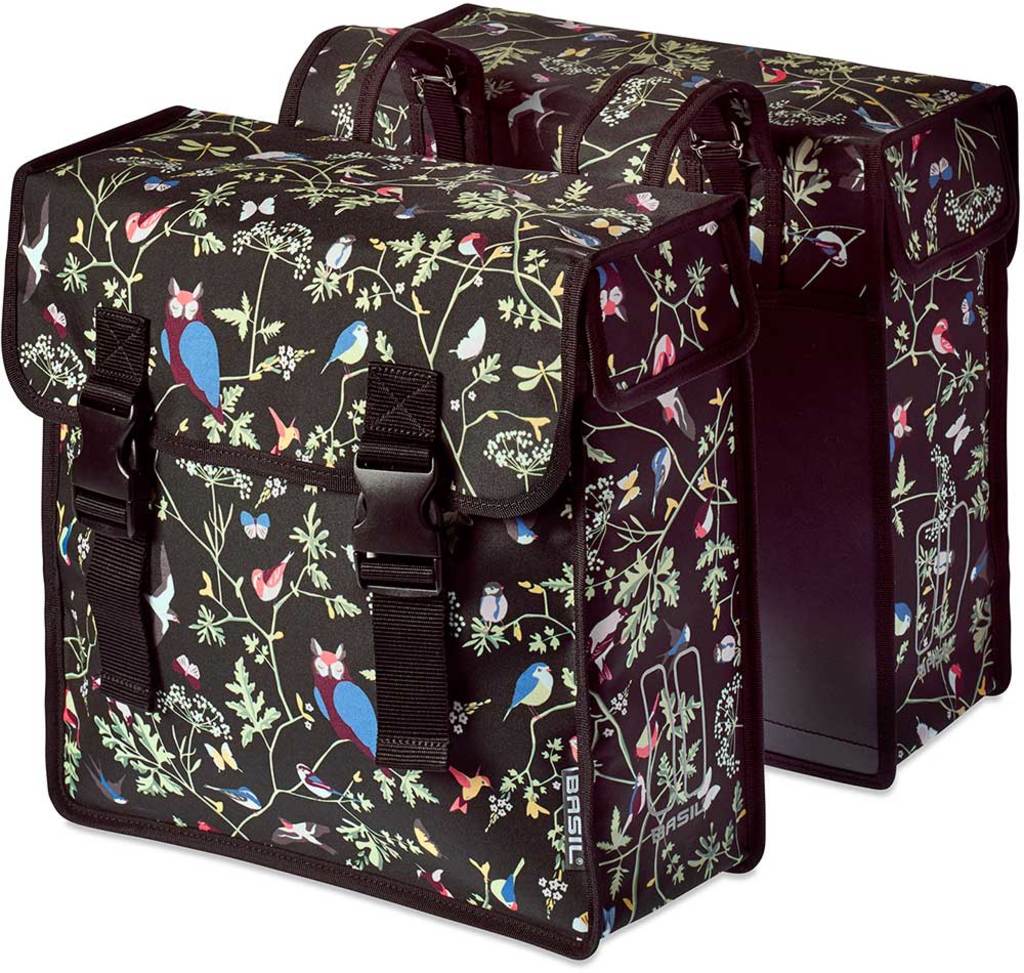 Dubbele-Fietstas-Basil-Wanderlust-Charcoal-35-Liter Dubbele-Fietstas-Basil-Wanderlust-Charcoal-35-Liter